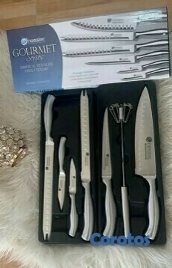 cocina - Juego de cuchillos gourmet series de 7 piezas 3