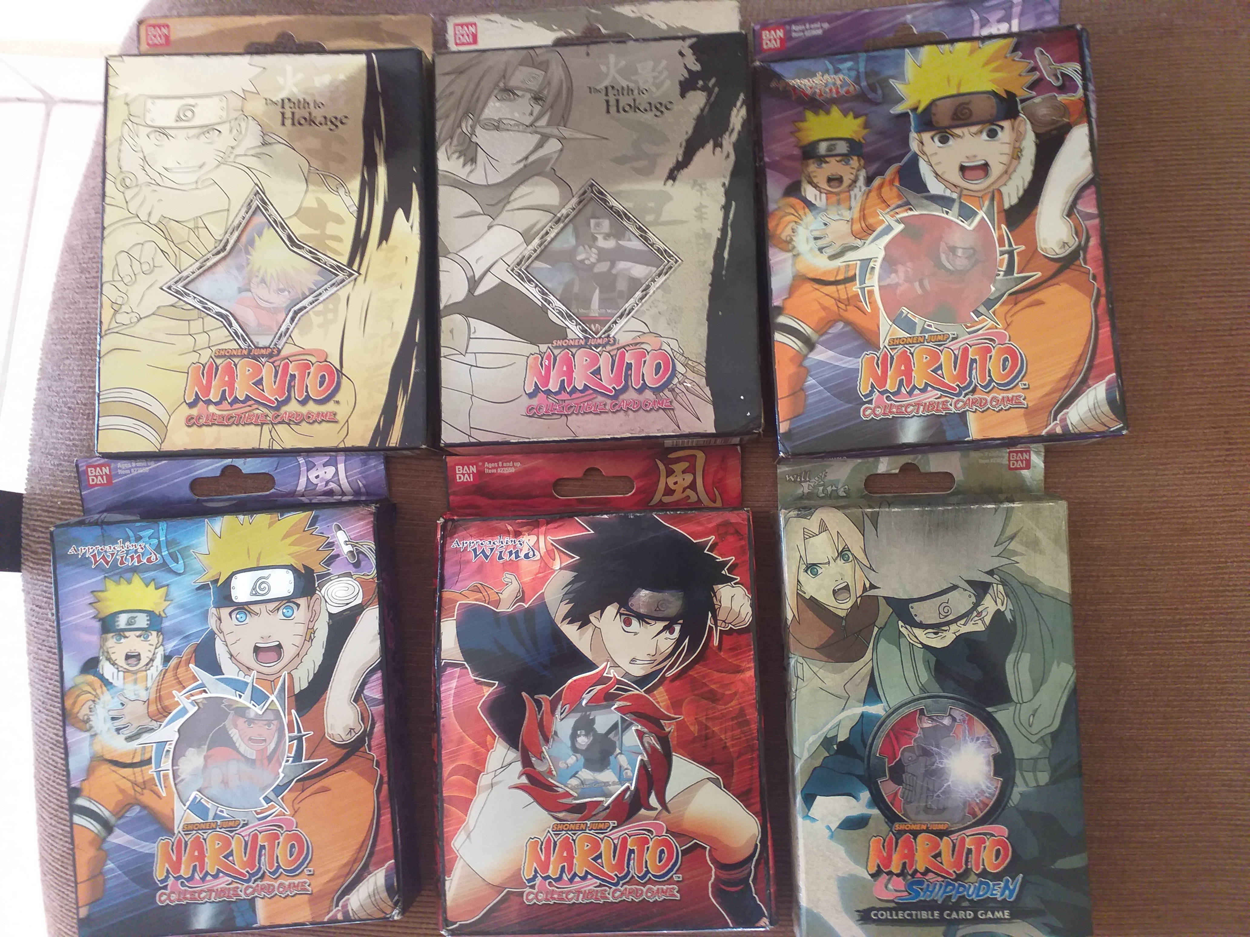 hobby y coleccion - Naruto Cartas (Originales) Bandai 1