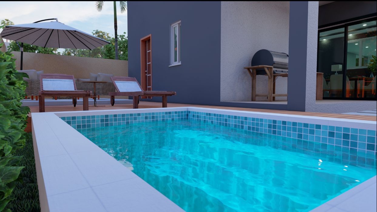 casas - Venta de casa de dos niveles en la autopista de san Isidro con opción a piscina 