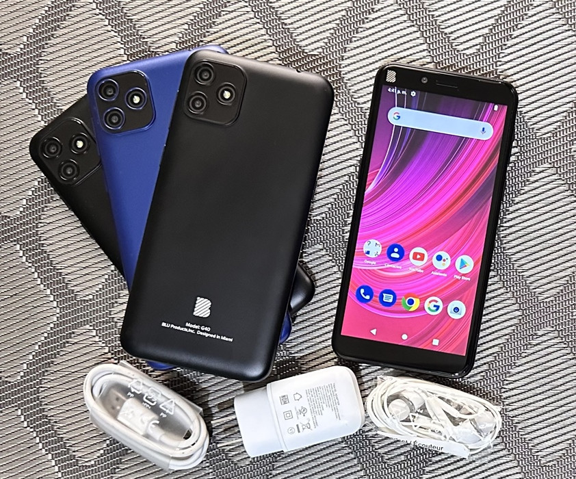 celulares y tabletas - Blu g40, Dual Sim (6.0"Pant.) • Android 11+ tcl revel lg