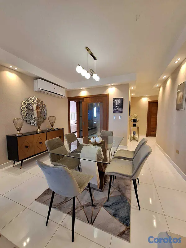 apartamentos -  ¡IMPERDIBLE! EXCLUSIVO APARTAMENTO AMUEBLADO EN L 6