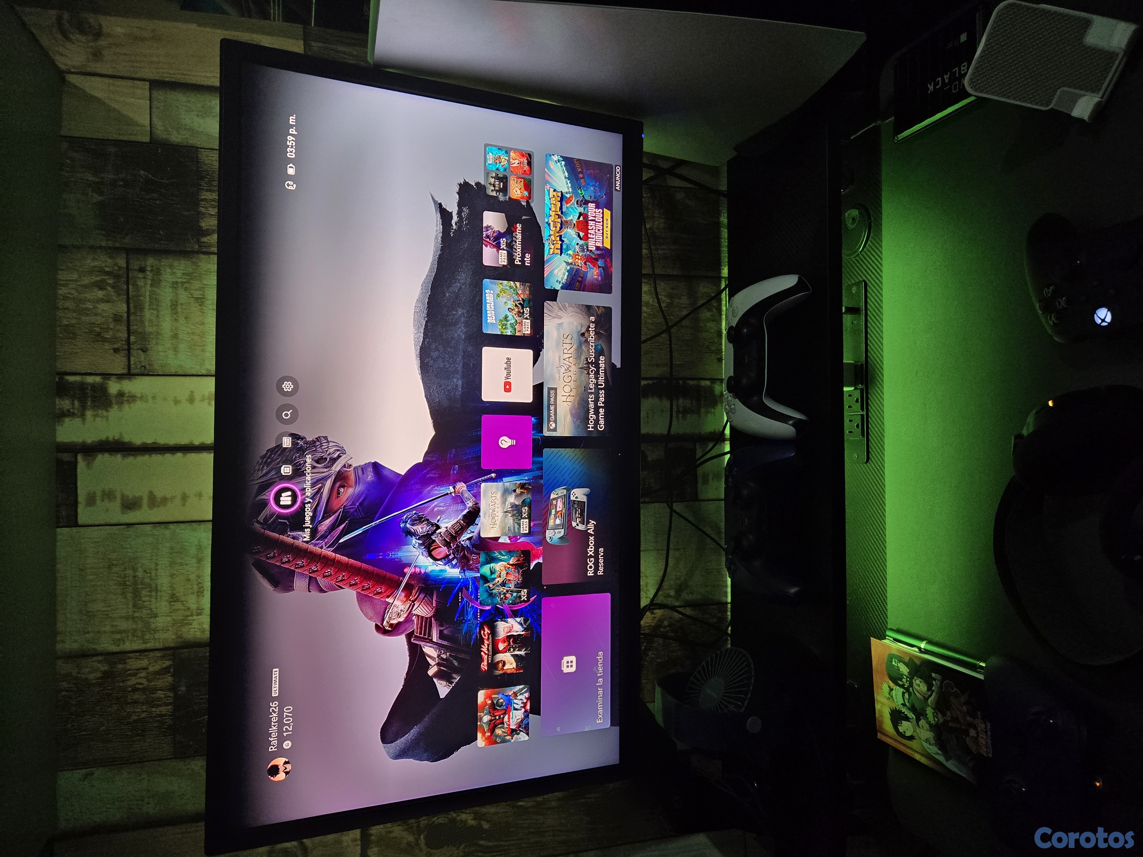 consolas y videojuegos -  monitor 4k 144hz xv273k como nuevo en su caja 3