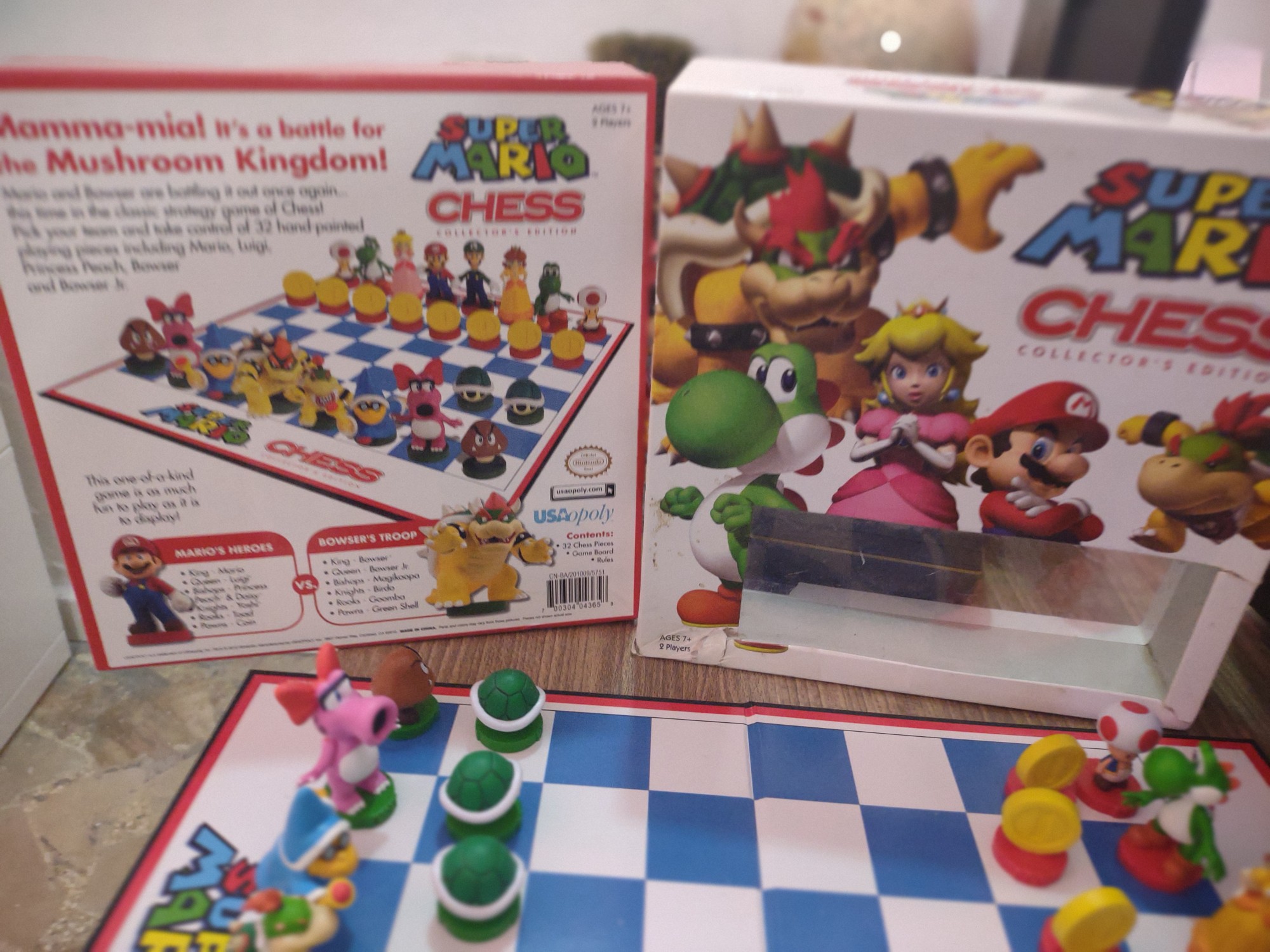 consolas y videojuegos - Ajedres edición limitada Mario bros