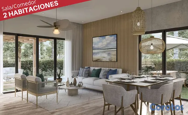 casas vacacionales y villas - venta de villas en punta cana con opción a jacuzzi República Dominicana  10