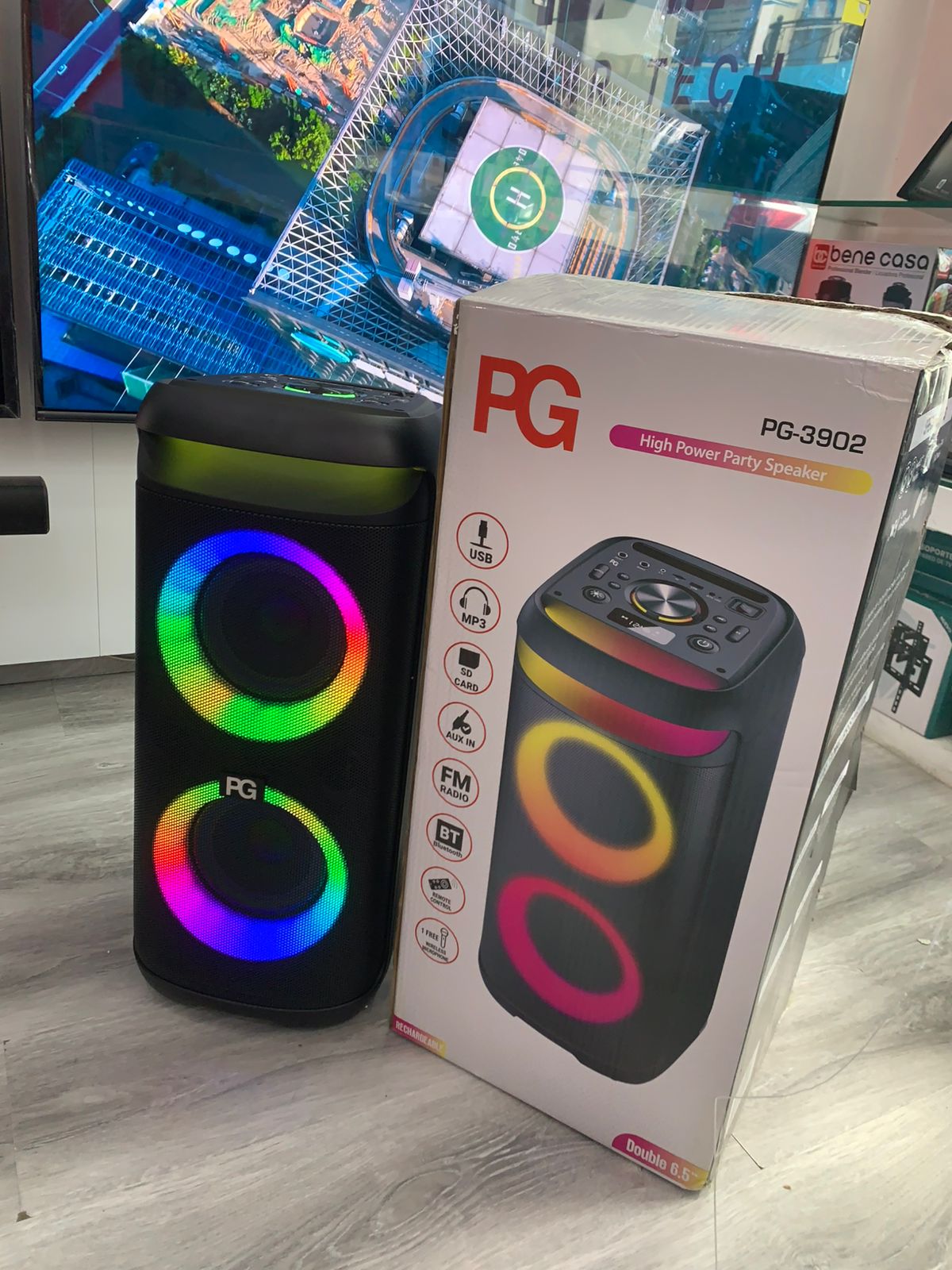 camaras y audio - PG3902