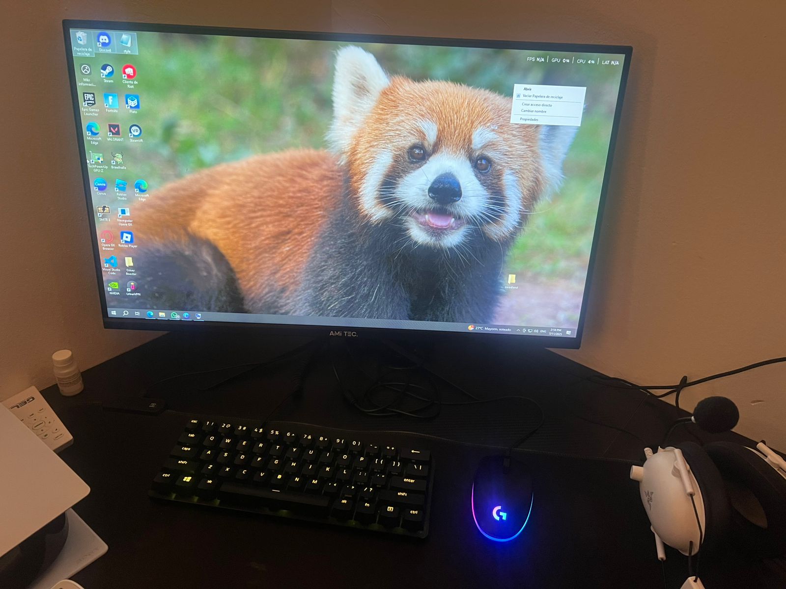 computadoras y laptops - Pc Gamer, monitor, teclado mecánico y mouse 5