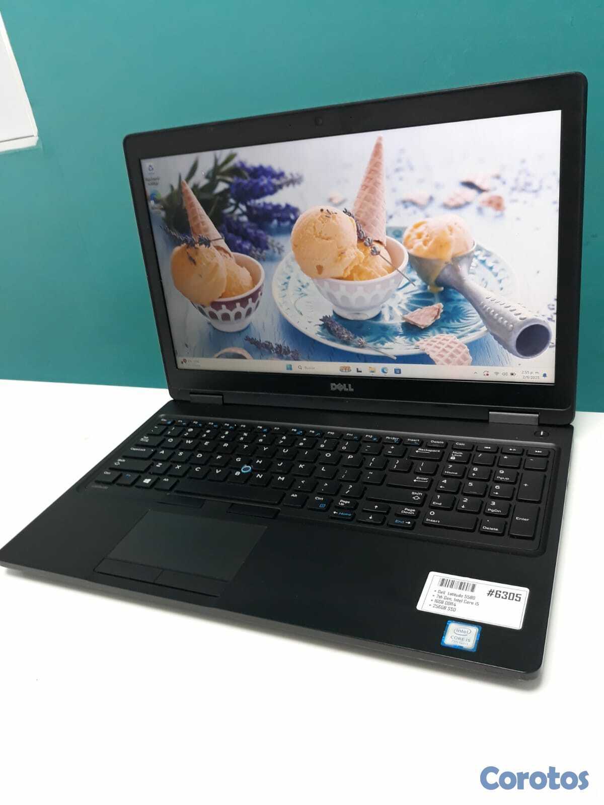 computadoras y laptops - `Laptop, Dell Latitude 5580 / 7th Gen, Intel Core  8