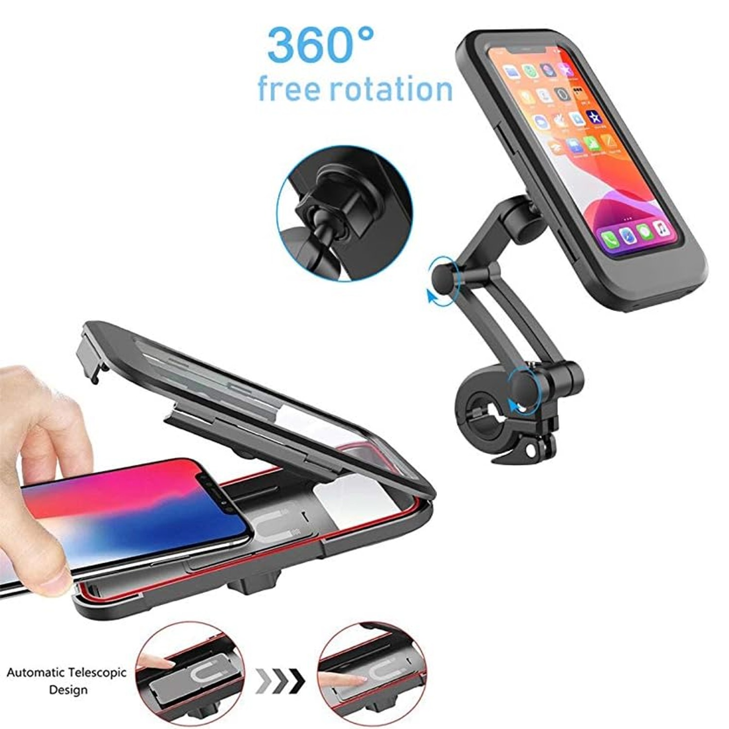 accesorios para electronica - soporte holder para celular  para moto bicicleta 