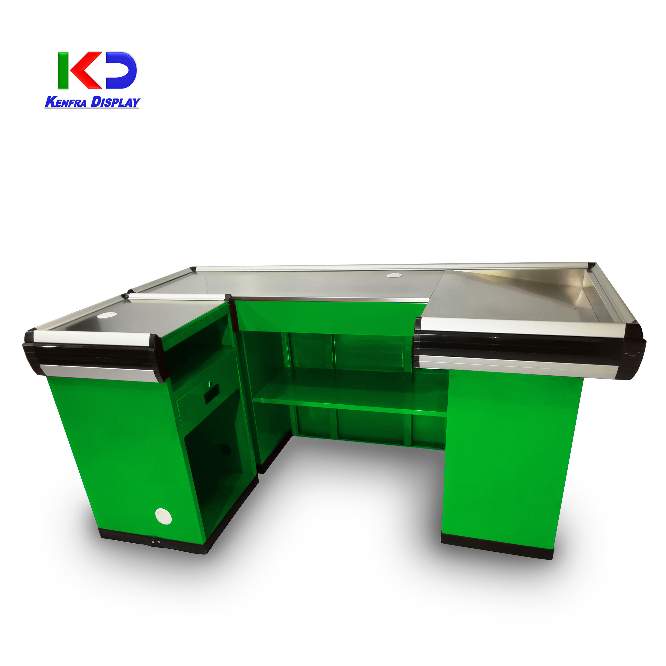 equipos profesionales - Muebles de caja ( Checkout Tipo C) para supermercados,Minimarket y comercios 3
