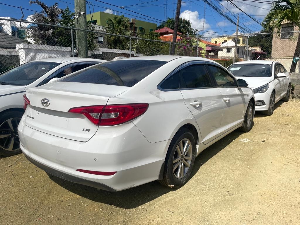 carros - HYUNDAI SONATA 2017 BLANCO 2