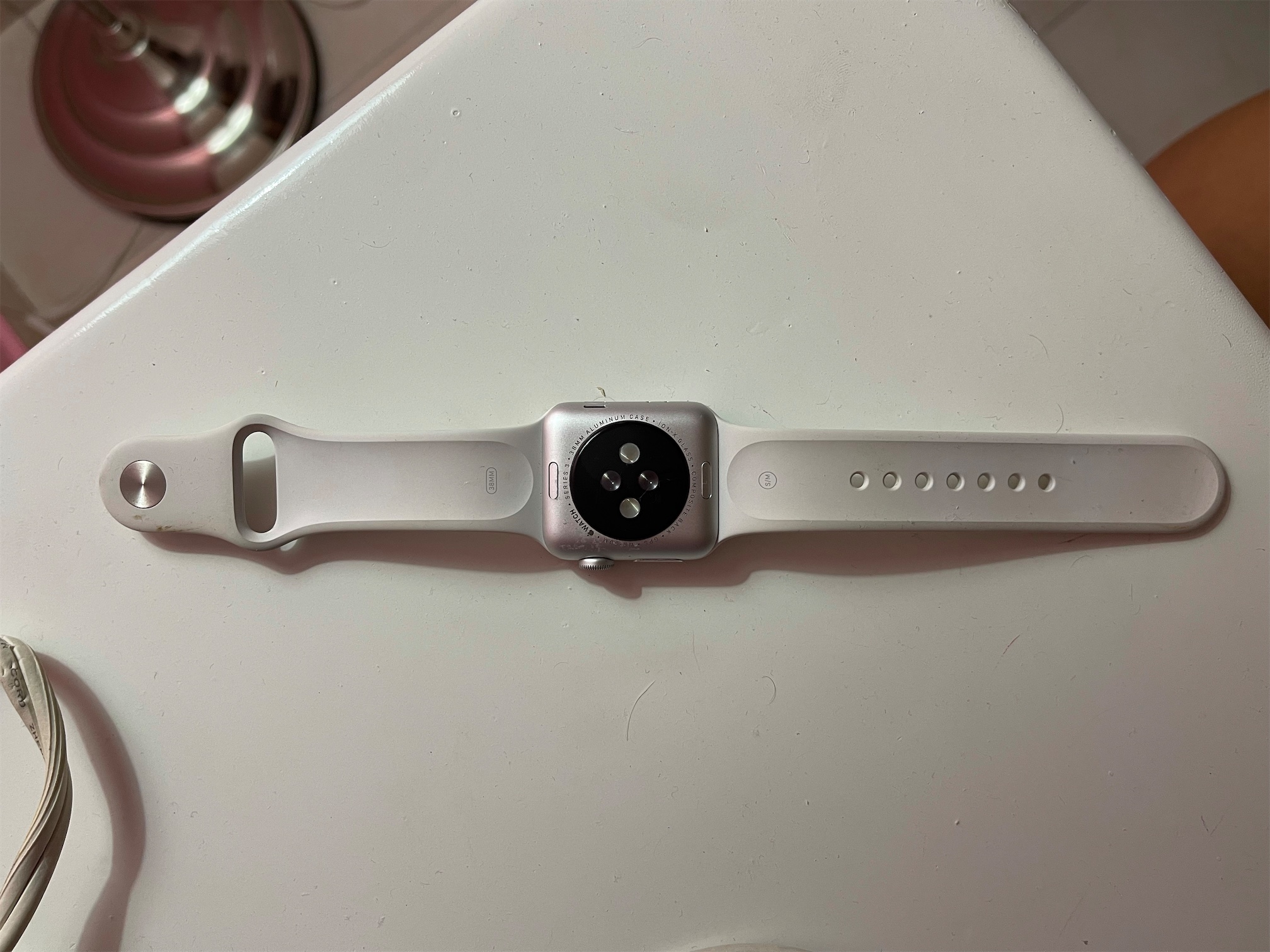 otros electronicos - Apple Watch serie 3 con cargador original 1
