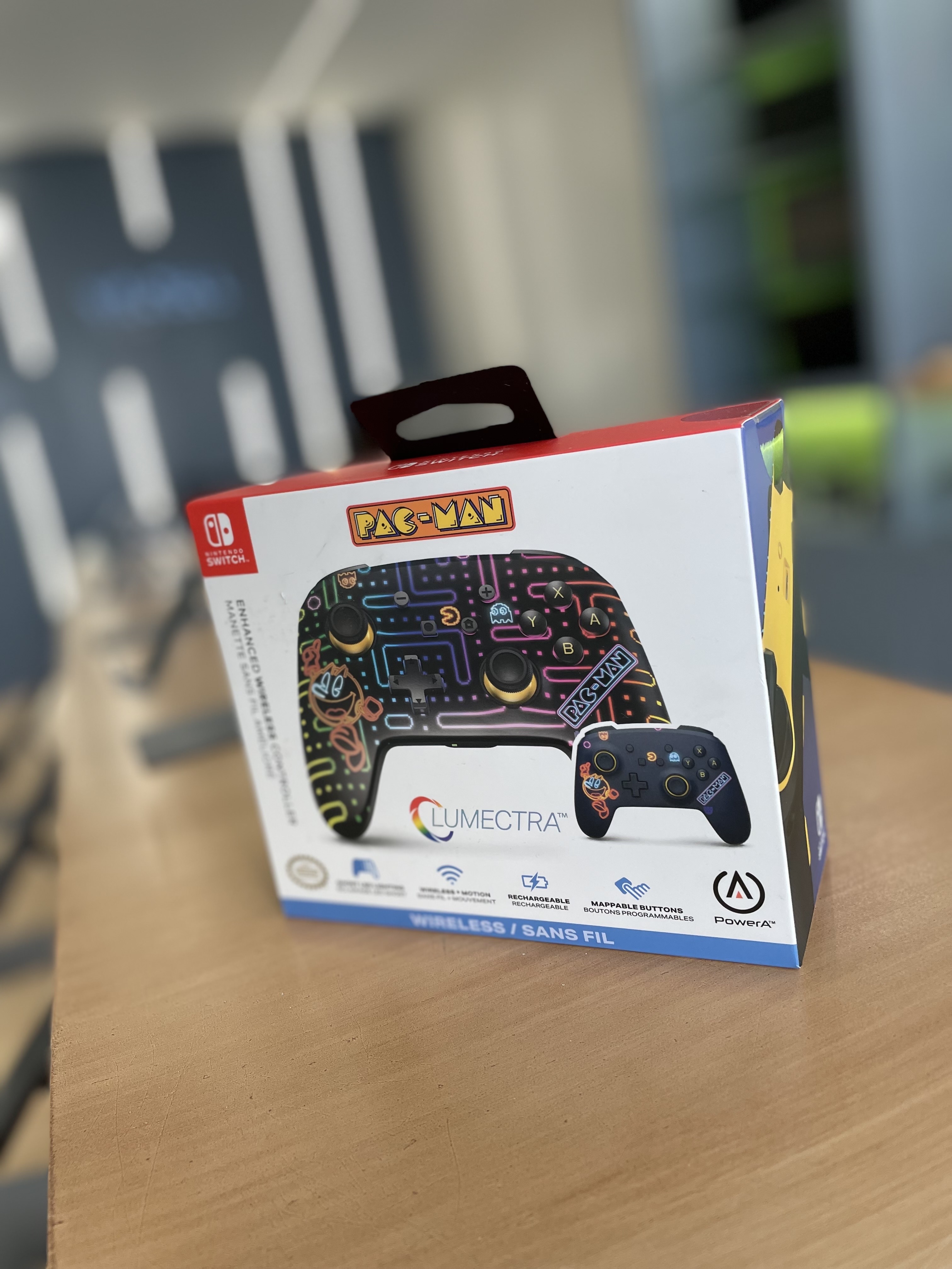 consolas y videojuegos - CONTROL PACMAN DE NINTENDO SWITCH 1
