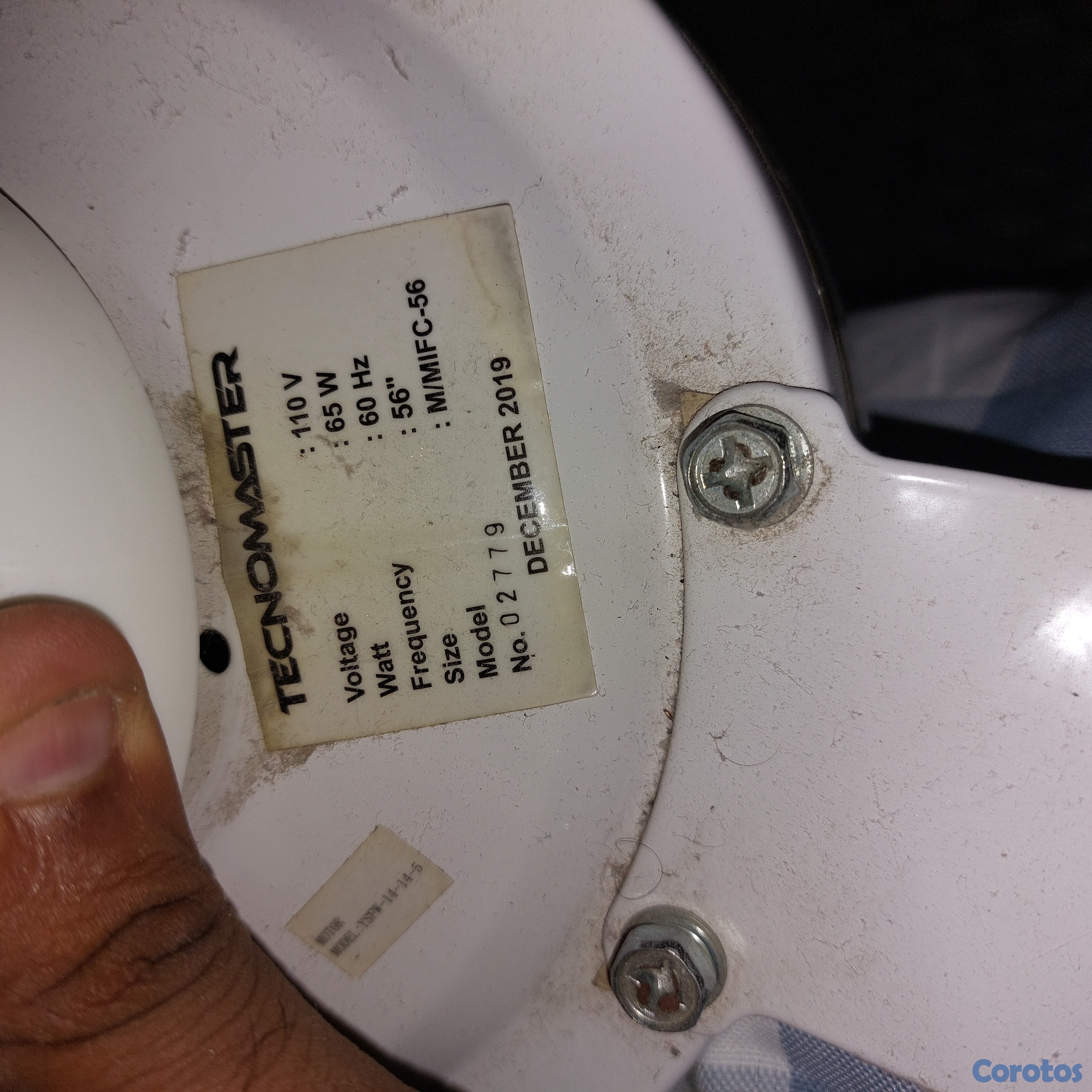 aires acondicionados y abanicos - Abanico de Techo Tecnomaster 56 pulgadas 2