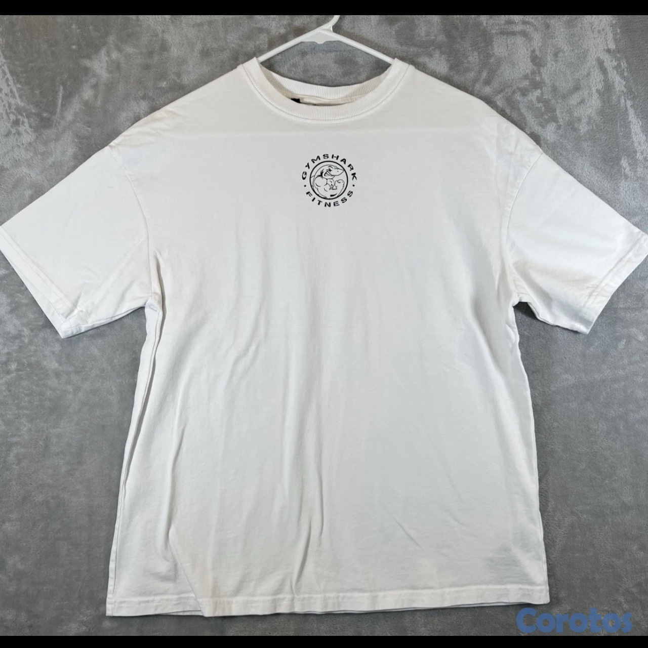 ropa para hombre - Gymshark Fitness Tshirt Mens Medium White Short Sleeve Regular Gym Training 1