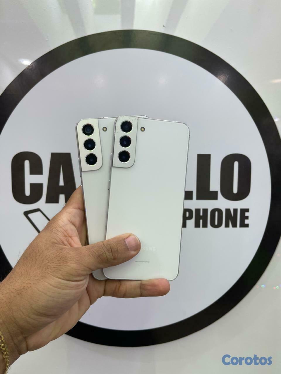 celulares y tabletas - Samsung Galaxy S22 Plus 5G Blanco 256GB Desbloquea 1