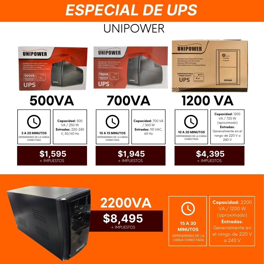 accesorios para electronica - PROTEJA SUS EQUIPOS DE LOS APAGONES,Y ALTA Y BAJA 