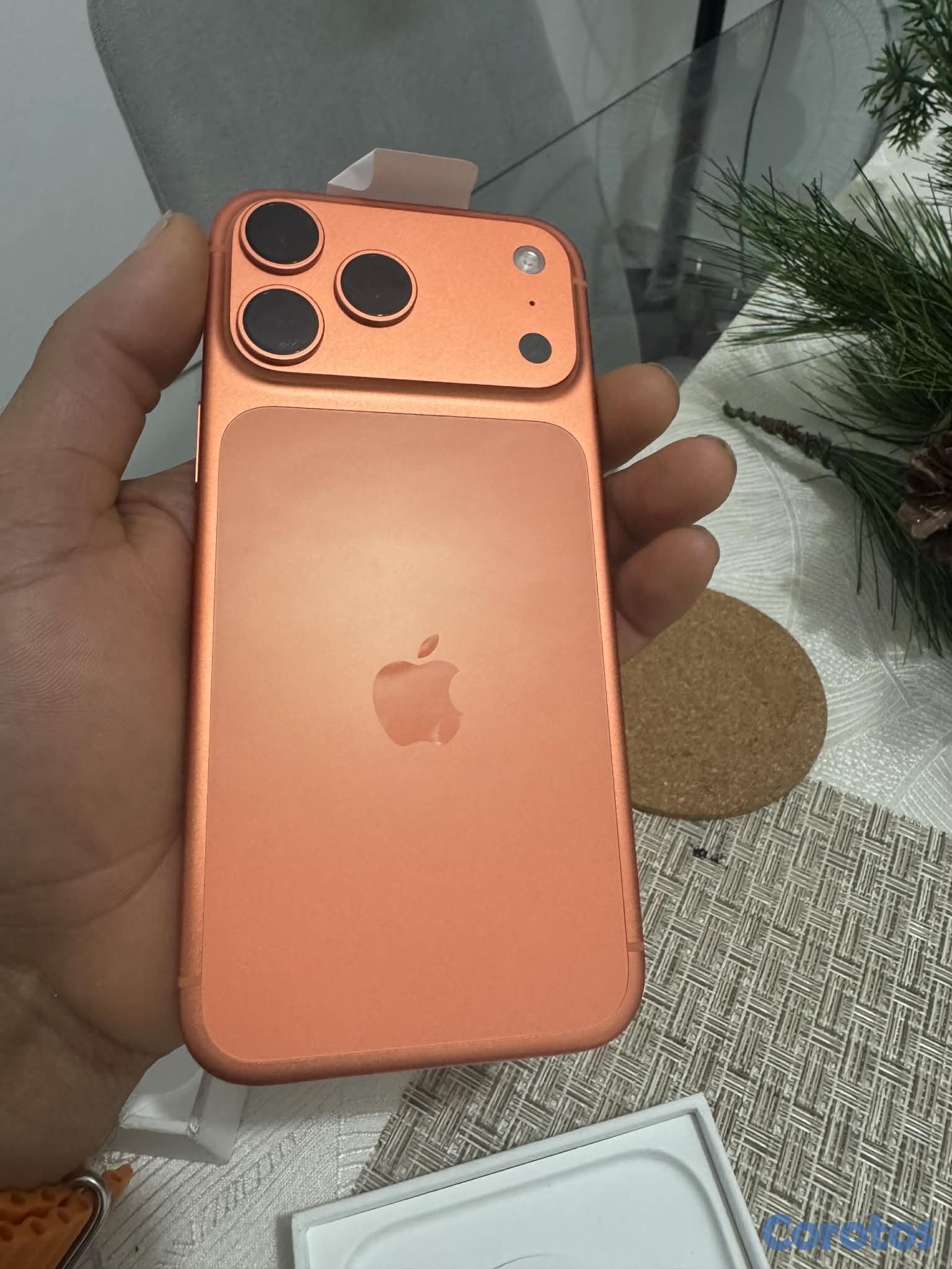 celulares y tabletas - iPhone 17 pro Max de 256 bloqueado de red 
open box  2