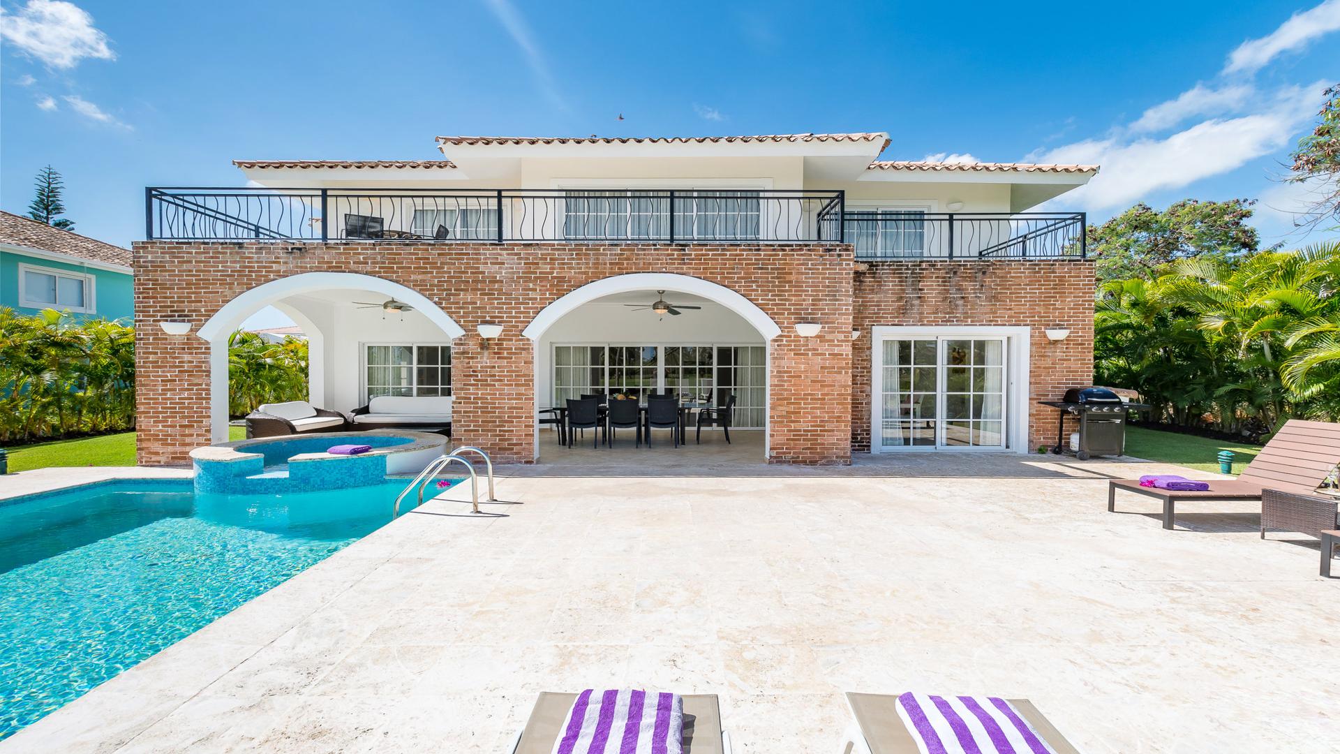 casas vacacionales y villas - Villa en Cocotal Punta Cana 3