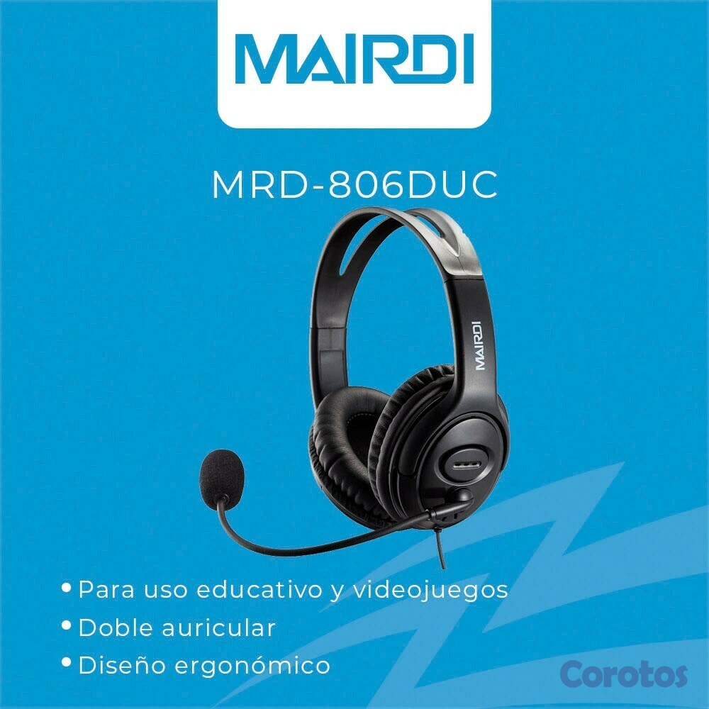 consolas y videojuegos - Audífono Mairdi MRD-806DUC
