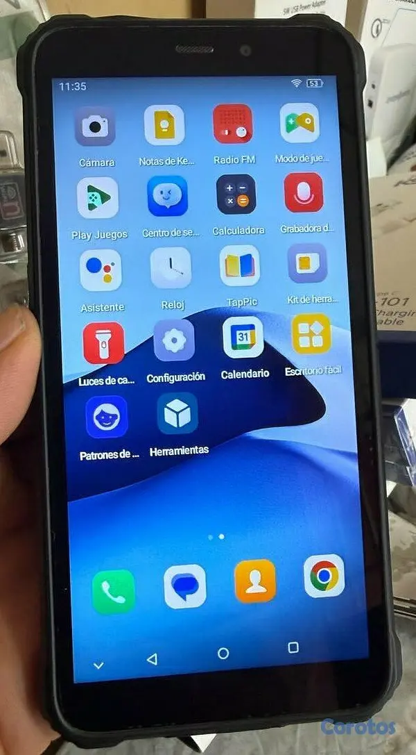 celulares y tabletas -  Oukitel G5 128gb/4+12gb ram Dual  Sim bateria 6300mAp Luz Led Como Nuevo 2