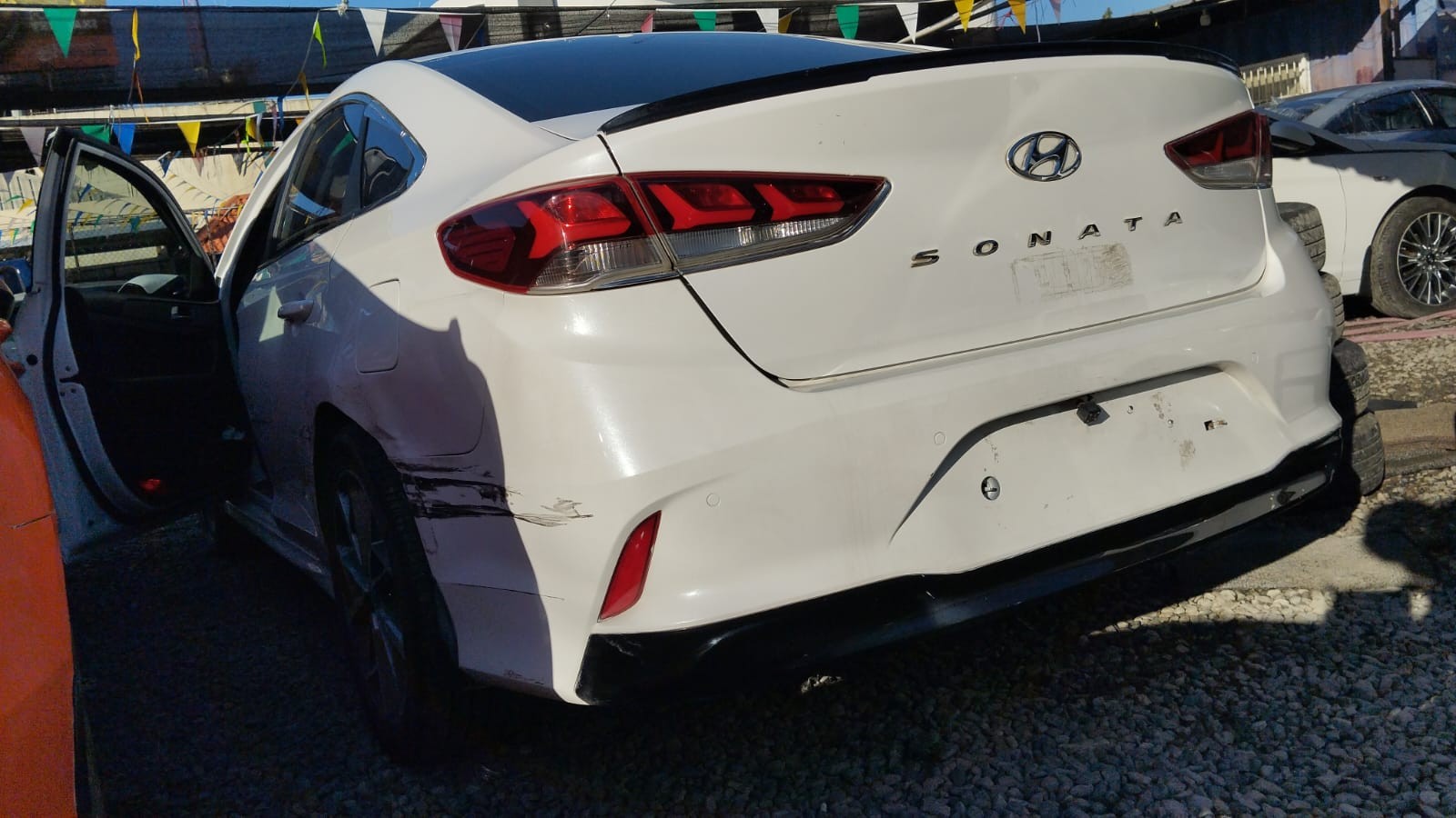 carros - HYUNDAI SONATA NEW RISE 2019 GRIS 6