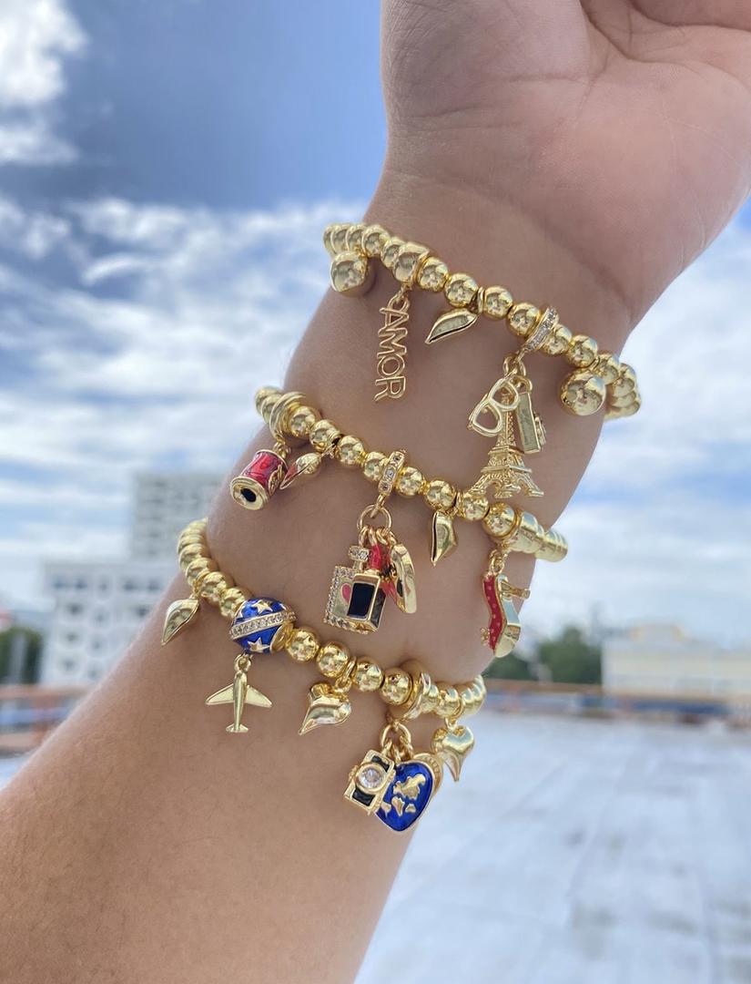 joyas, relojes y accesorios - accesorios bañados en oro especial  8
