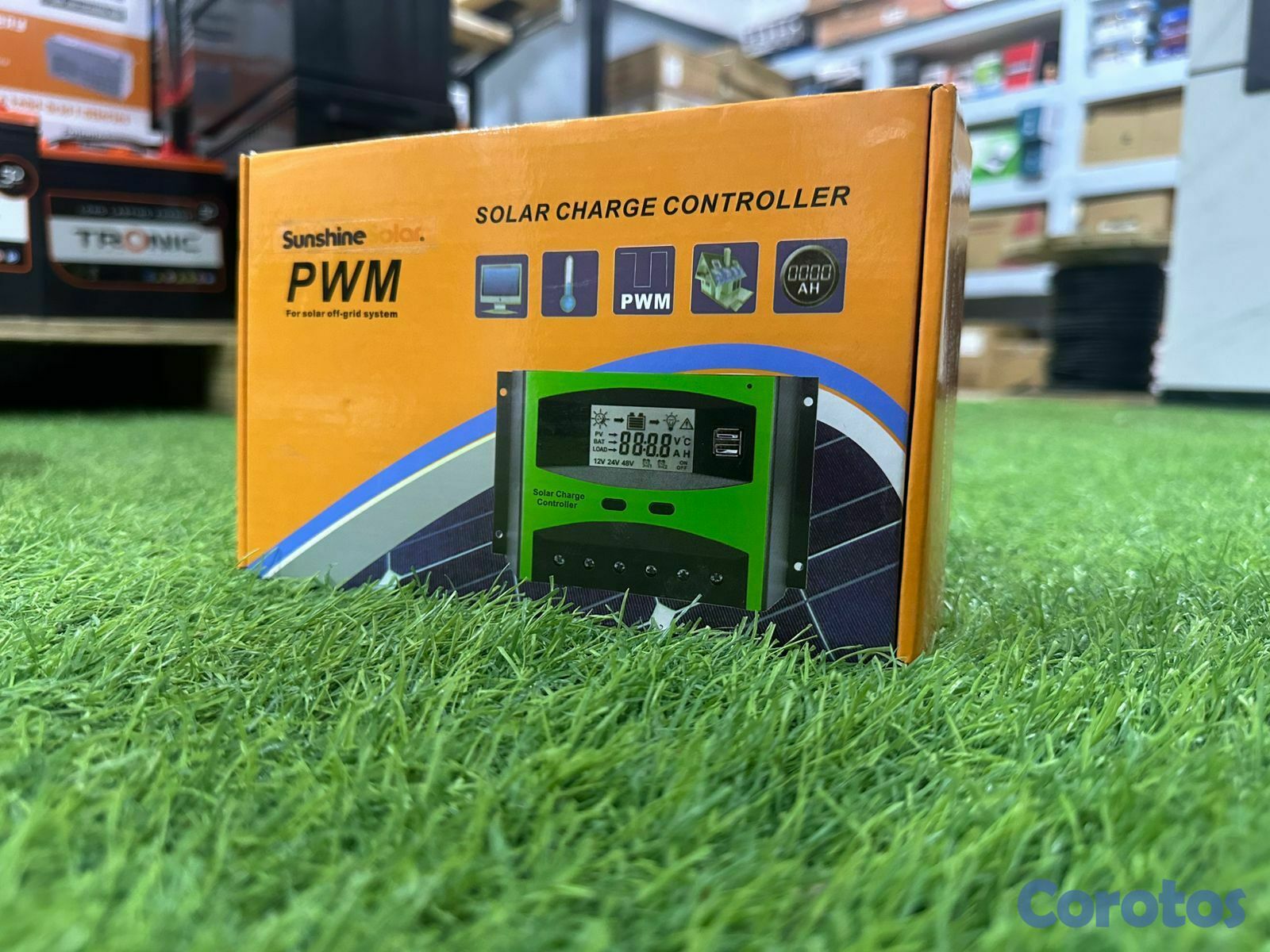 plantas e inversores - REGULADOR 60 AMPERES (JACOBO SOLAR)