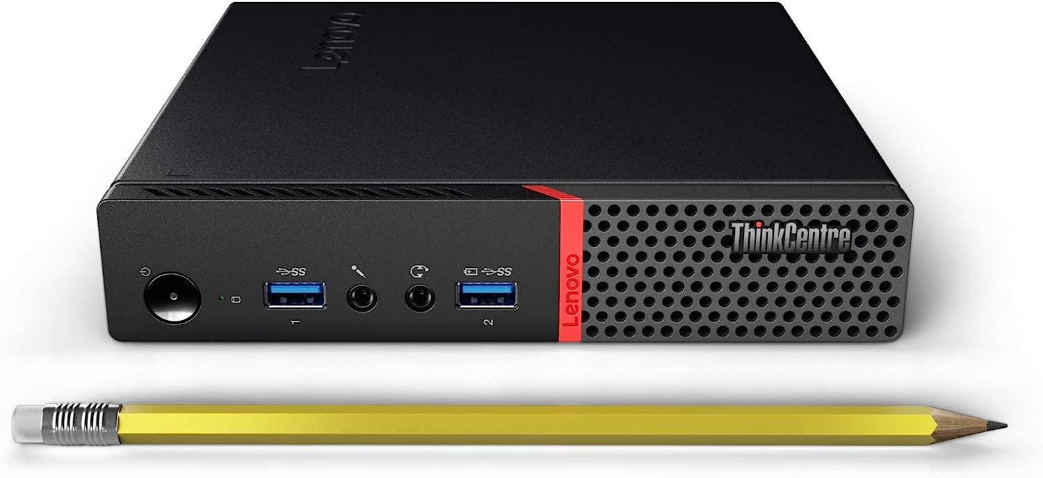 computadoras y laptops - cpu lenovo tiny intel core i5 8gb ram ssd 256gb  3