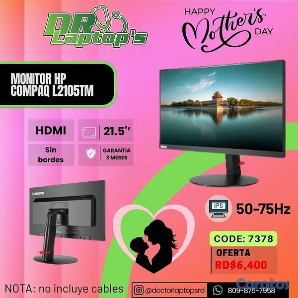 computadoras y laptops - VENTA DE MONITORES 2