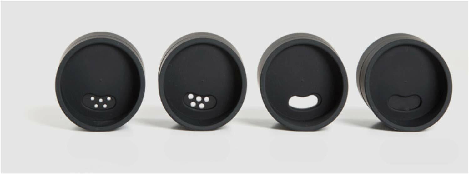 cocina - Especiero 12 piezas Botellas giratorias 360 grados Set de acero inoxidable 5