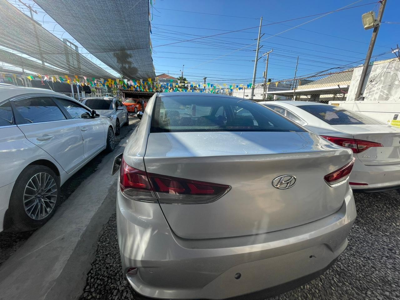 carros - HYUNDAI SONATA NEW RISE 2018  GRIS 3