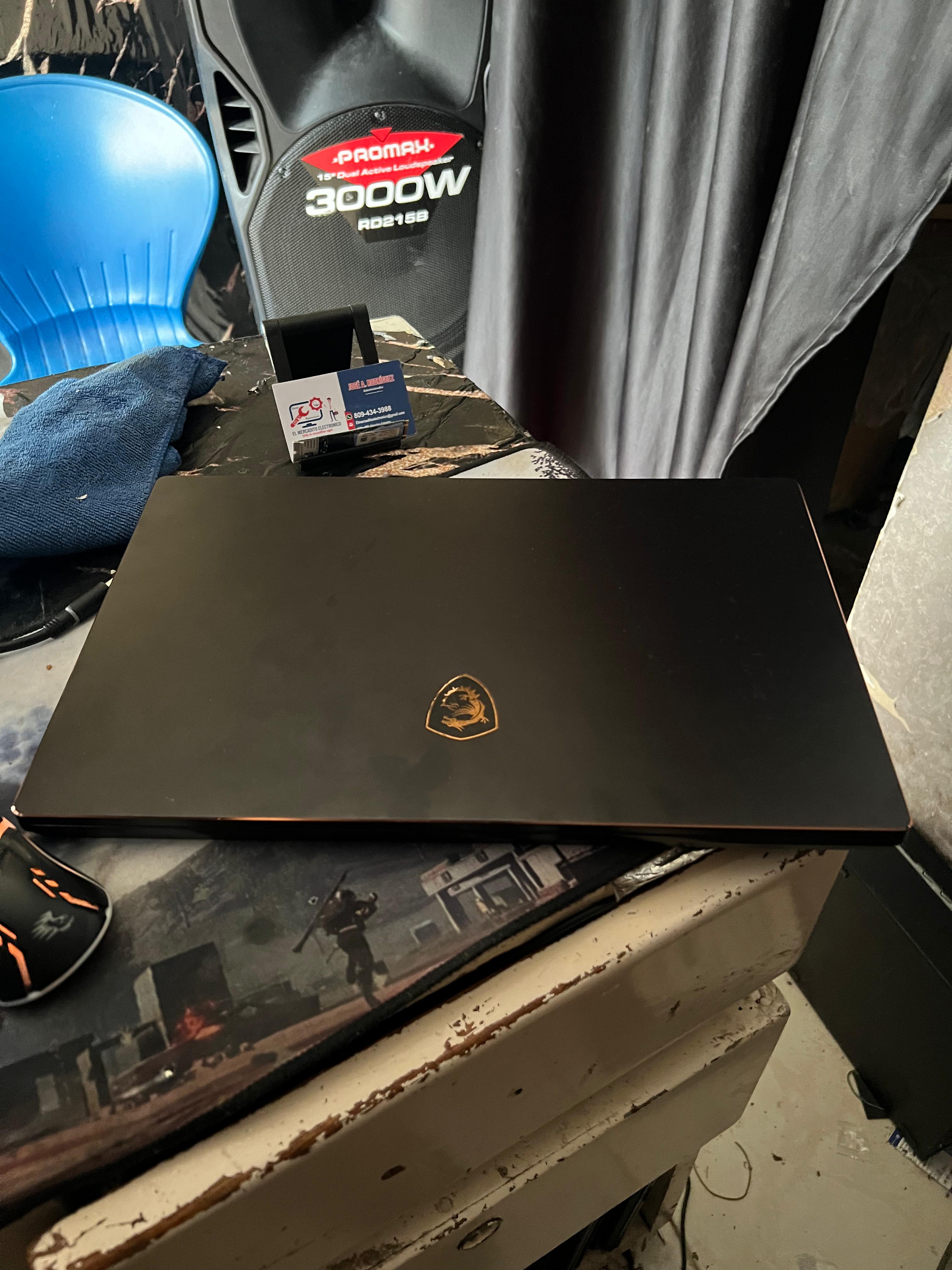 computadoras y laptops - Laptop Gamer MSI i7/RTX2070/32GB DDR4 4