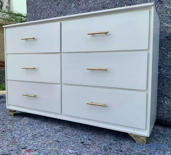 muebles y colchones - Gavetero -comoda blanca  1