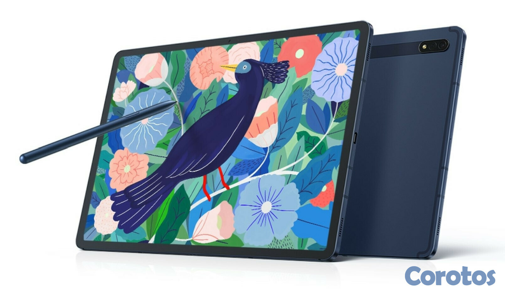 celulares y tabletas - Samsung S7 Plus con cubierta original y protector de pantalla ya instalado 1