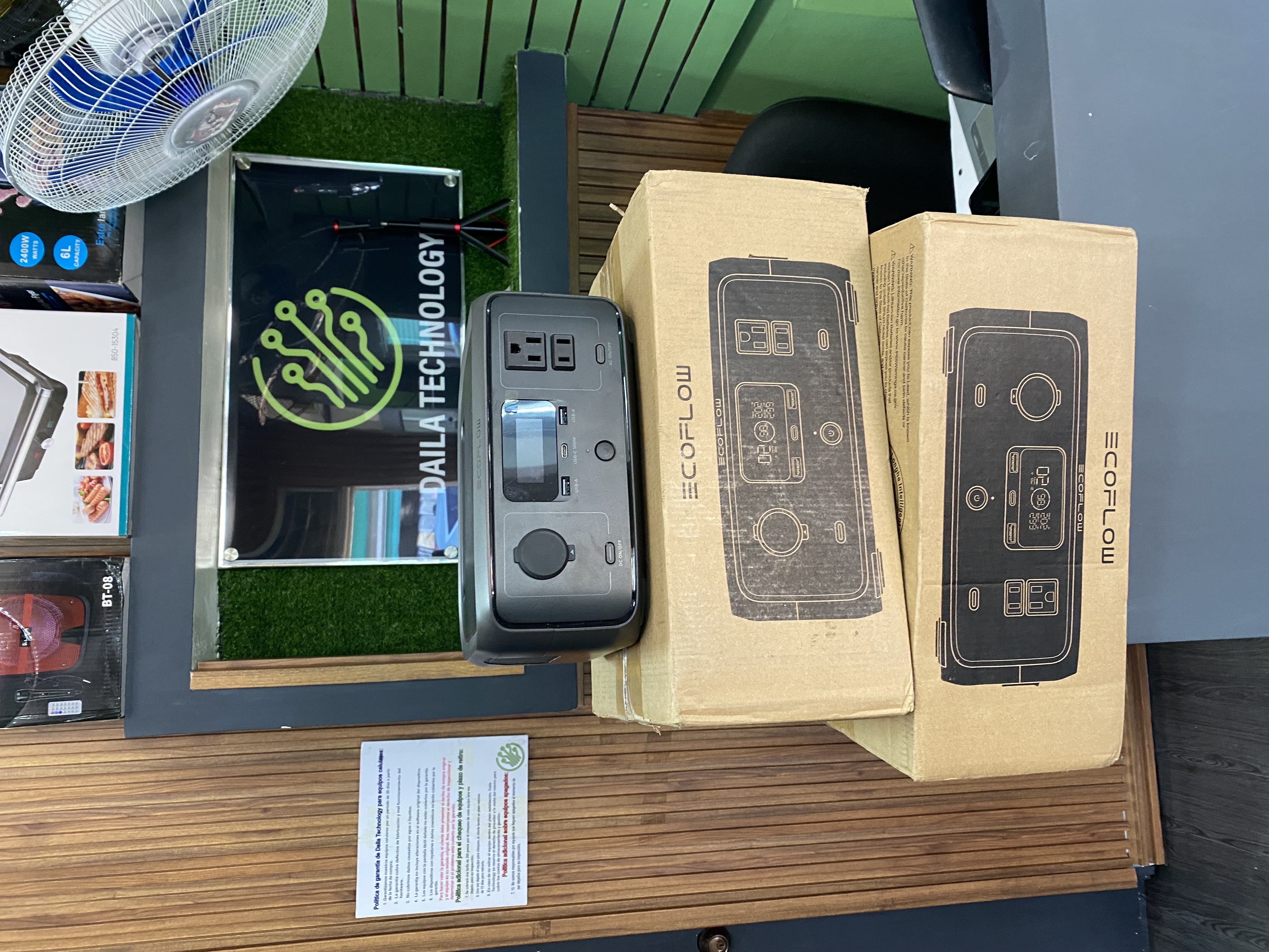 plantas e inversores - Ecoflow Rivel 3 257w  4