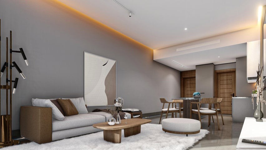 apartamentos - Proyecto en venta Punta Cana #23-1359 un dormitorio, balcón, parqueo.
 5