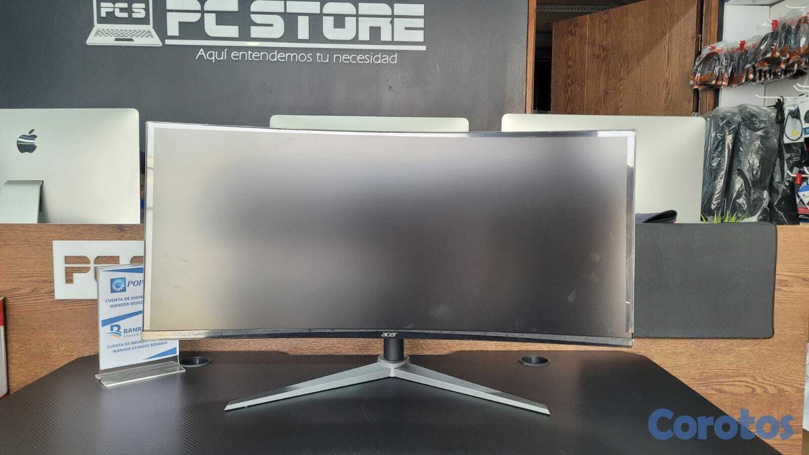 computadoras y laptops - Monitor Acer Nitro ED340CU / 180HZ  / 1MS  / Resol 1