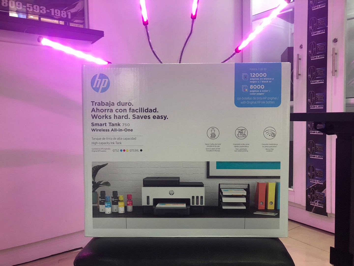 impresoras y scanners - Oferta Impresora HP Smart Tank 750 Multifuncion Inalambrica WIFi y Bluetooth 1