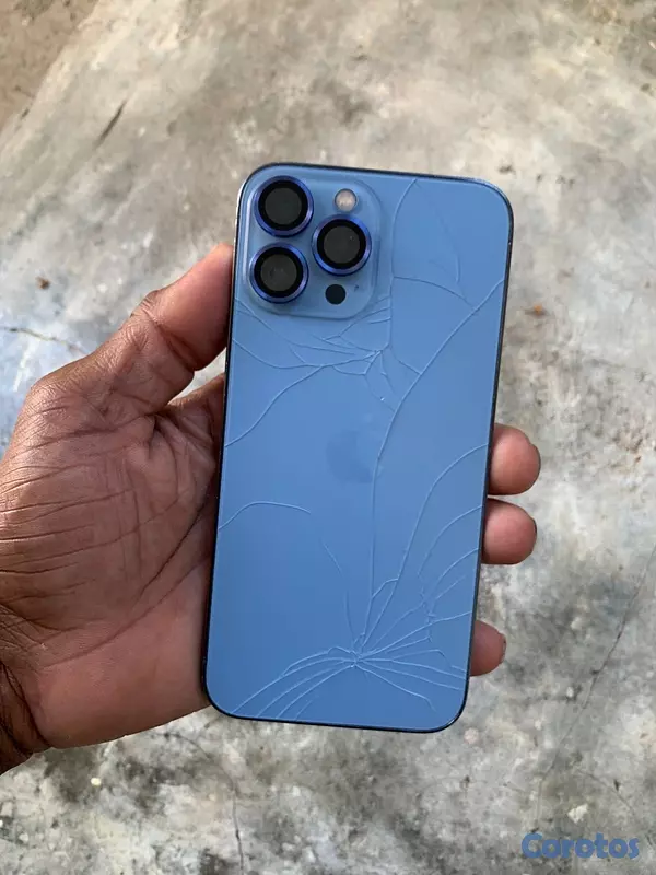 celulares y tabletas - iPhone 13 Pro Max bypass crack 128 gb 10 mil negociable  7