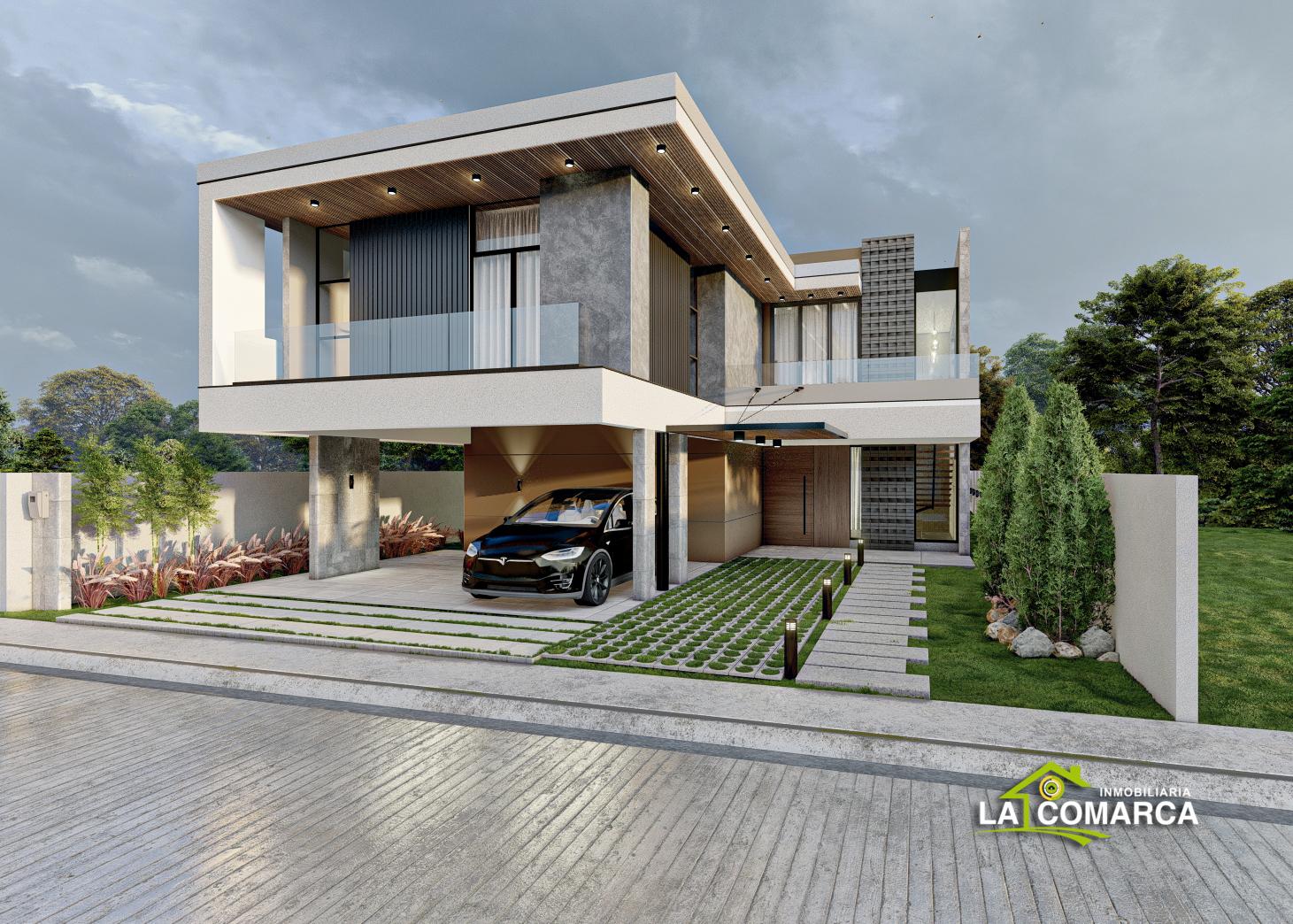 casas - Casa en Venta de dos Niveles, Carretera Duarte, Licey 1
