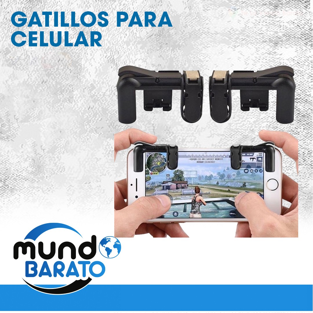 accesorios para electronica - Gatillos Botones L1 R1 Para Jugar Con Celular Pubg Fornite 0