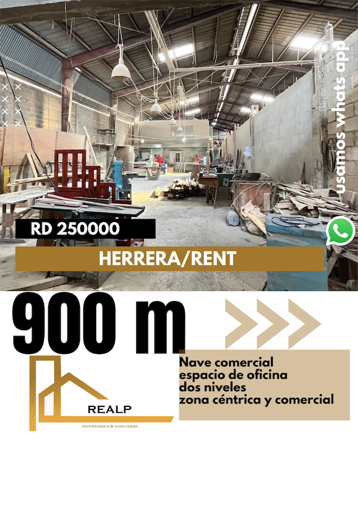 oficinas y locales comerciales - Nave céntrica en herrera