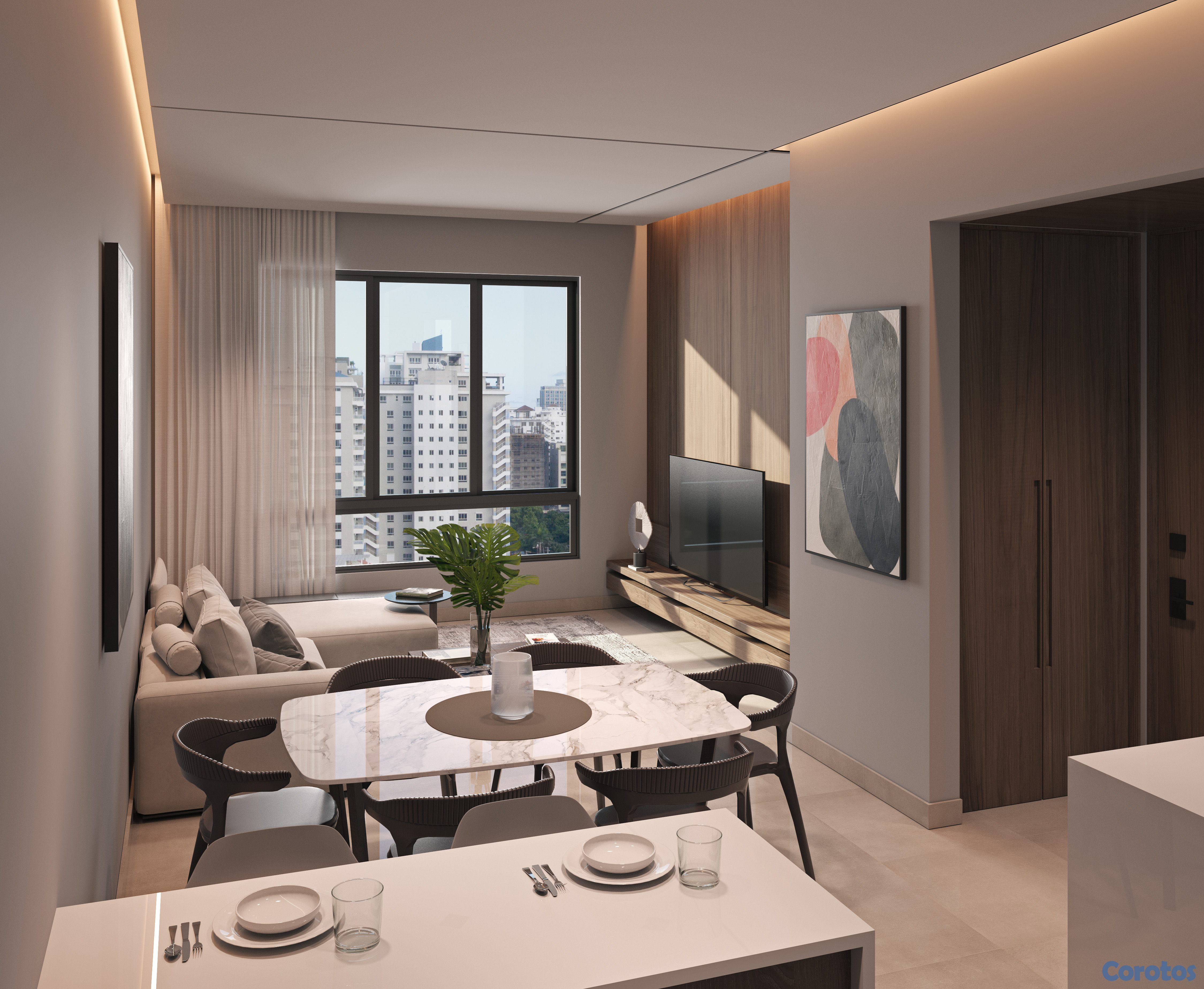 apartamentos - Vendo apartamento en el residencial  Las Mariposas 2