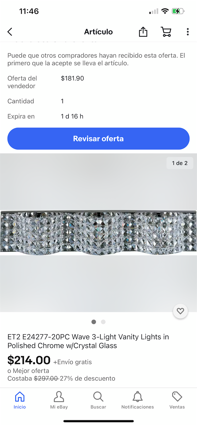 decoración y accesorios - Lámpara de pared - AL POR MAYOR Y AL DETALLE 1