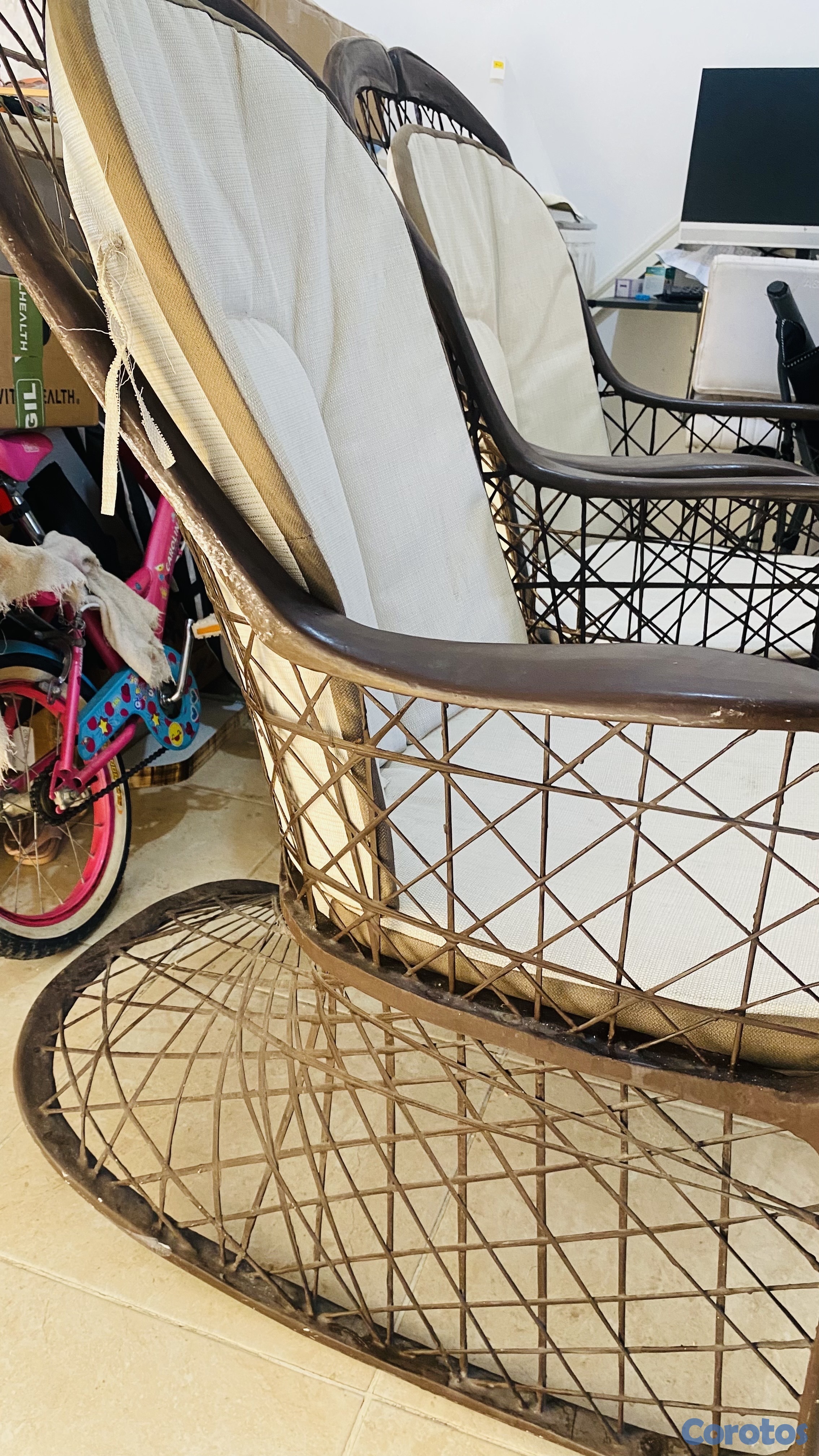 muebles y colchones - juego de  mecedoras excelente condiciones 3