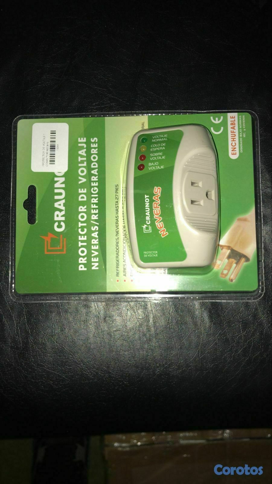 accesorios para electronica - PROTECTOR DE VOLTAJE 1 CONECTOR N004-N 2