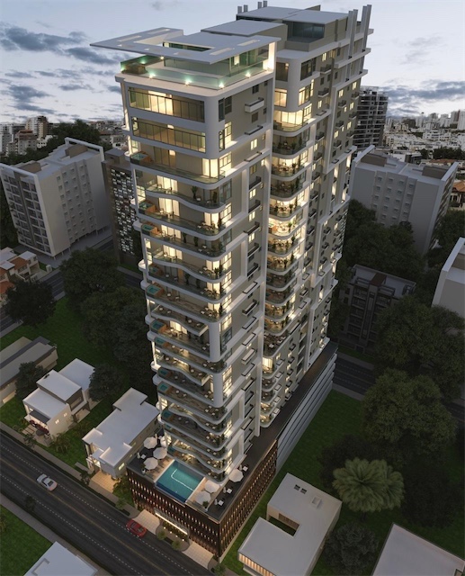 apartamentos - Venta de apartamentos en torre de lujo en Alma Rosa primera Santo Domingo 3