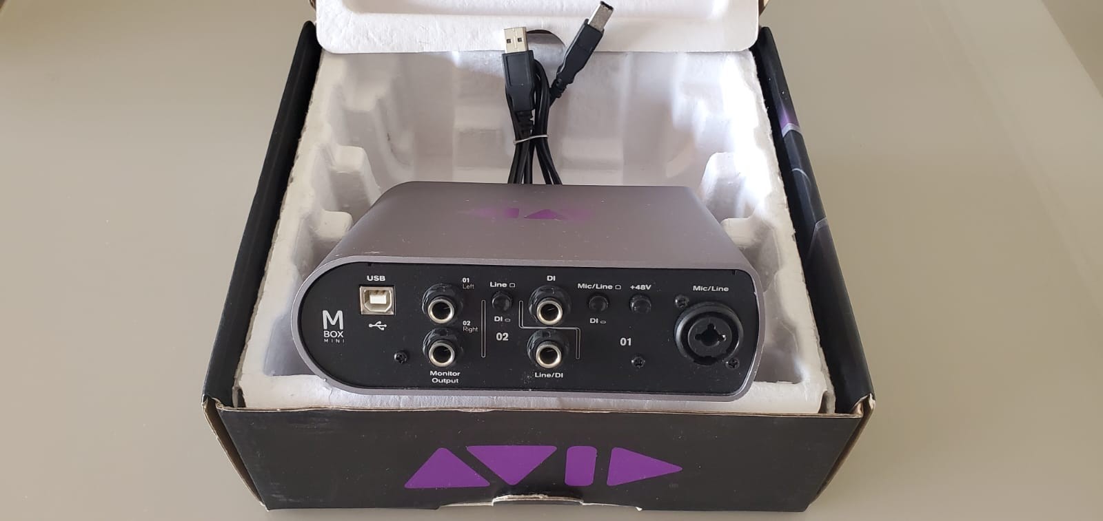 camaras y audio - Avid Mbox 3 Mini - Interfaz de audio compacta para estudio de Grabacion 2