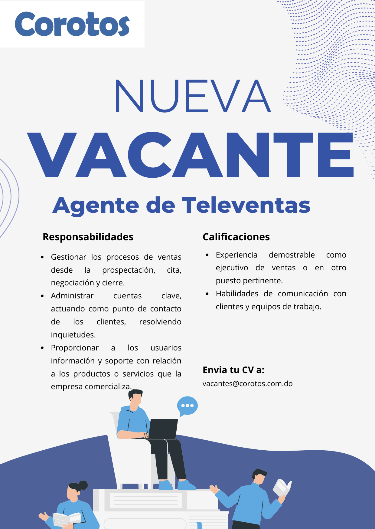 empleos disponibles - Agente de Televentas