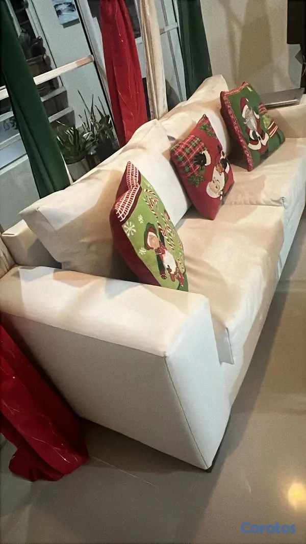 muebles y colchones - juego de mueble en leder  4